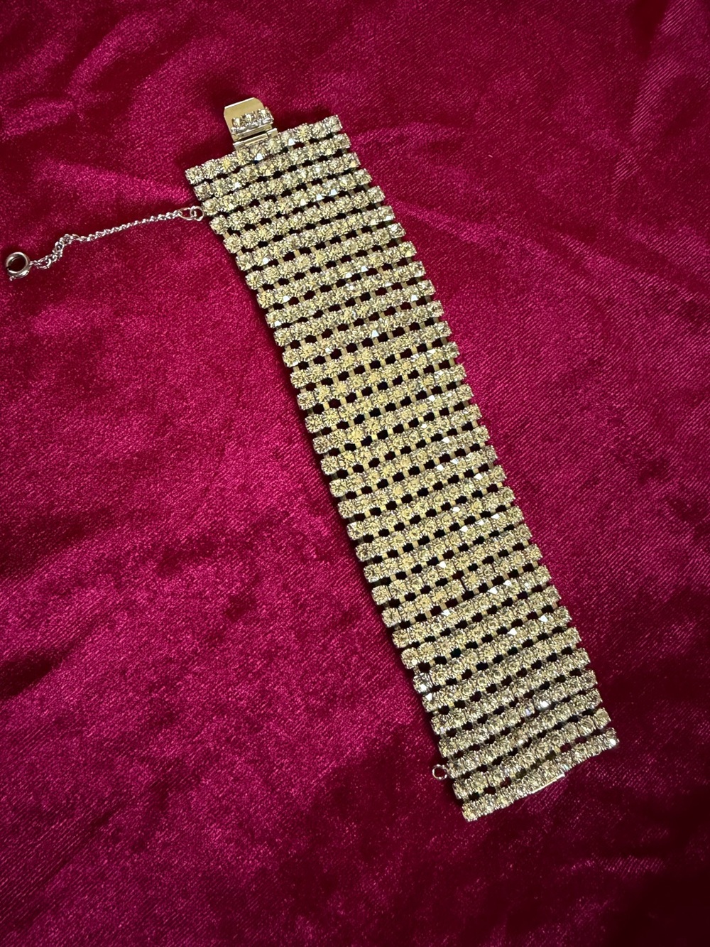Vintage Rhinestone Bracelet